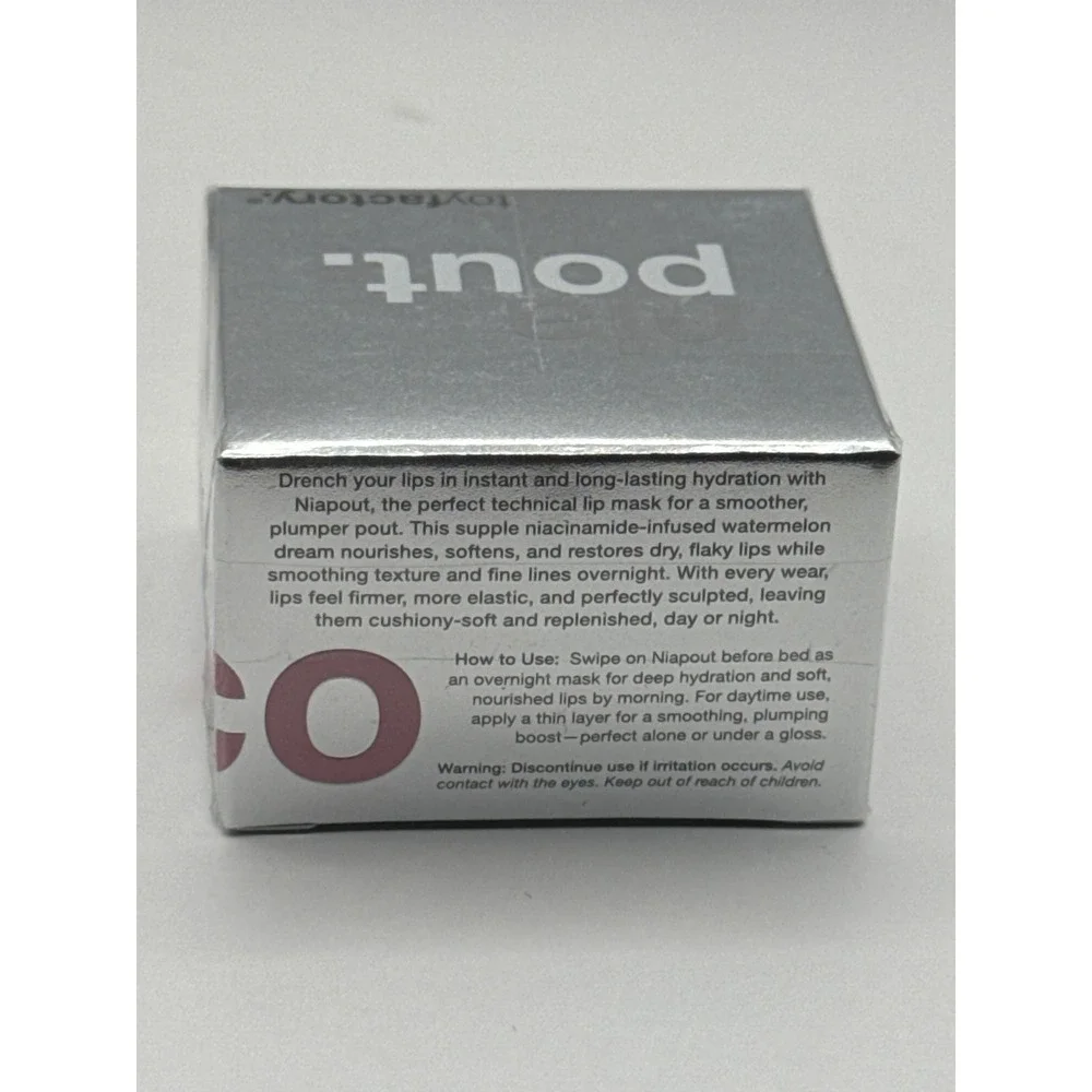 Toyfactory Nia Pout Niacinamide Serum Lip Mask Watermelon‎ Whip Sealed